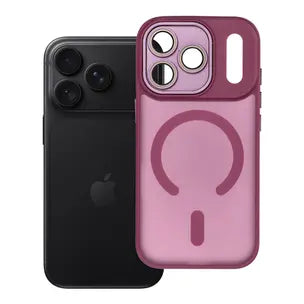 Silicone VARIETE MAG ümbris iPhone 17 Pro / 18 Pro (viinamari)