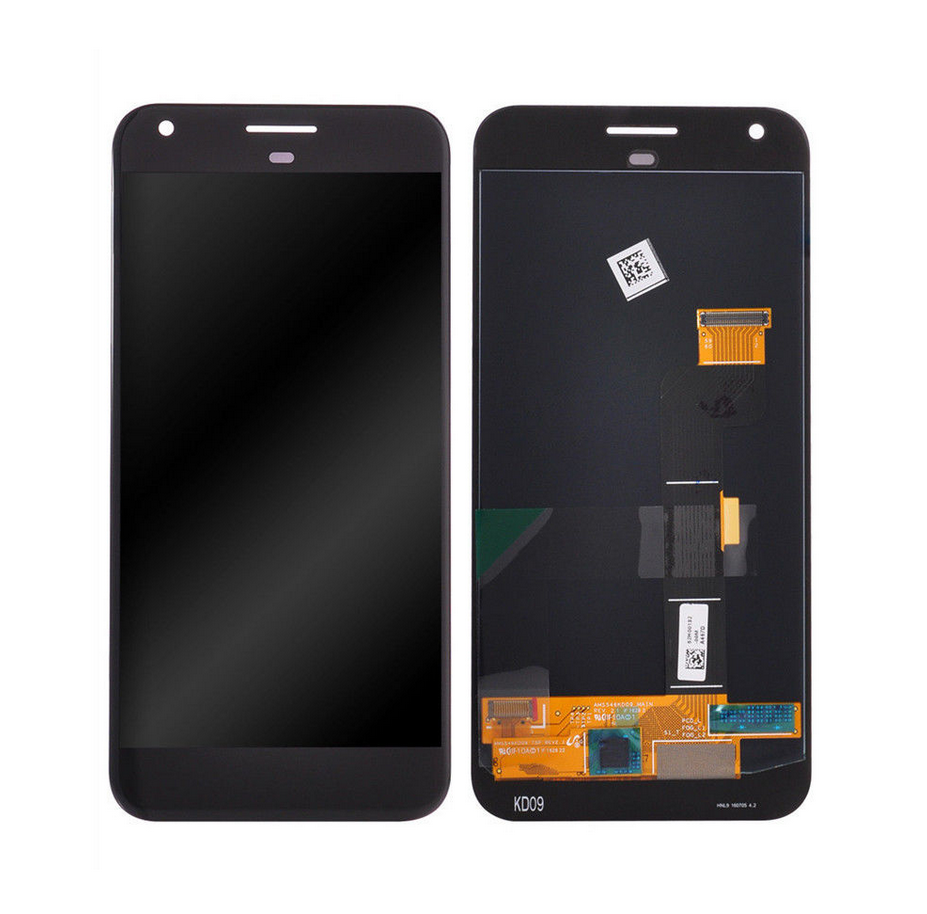 Varuosa Google Pixel XL ekraan kasutatud Grade A (must) — SkyMobile e-pood