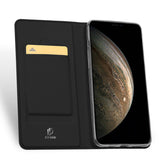 Ümbris kaanega Dux Ducis Skin Pro iPhone 12 / 12 Pro (must) — SkyMobile e-pood