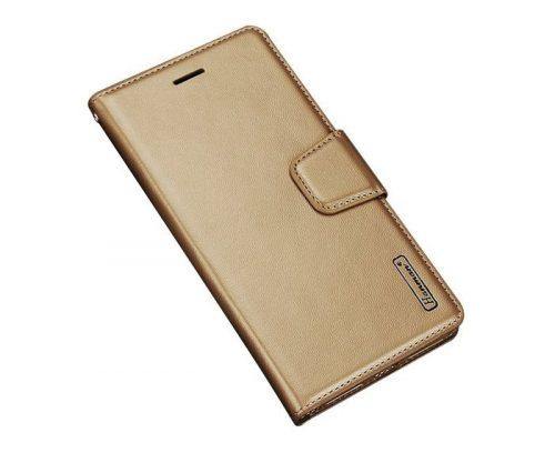 Ümbris kaanega Hanman Diary Huawei Y6P (kuldne)