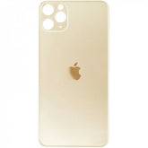 Varuosa iPhone 11 Pro Max tagumine klaas suurema avaga kaamera jaoks (kuldne)