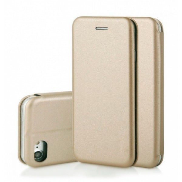 Ümbris kaanega Book Elegance Iphone 7 / Iphone 8 / Iphone SE 2020 (kuldne) — SkyMobile e-pood