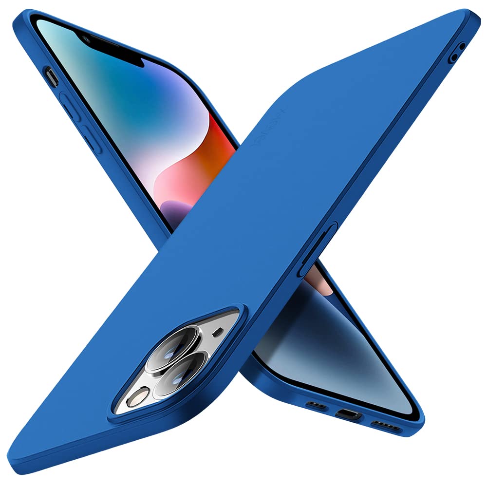 Silikoon X-Level Guardian iPhone 14 (sinine)
