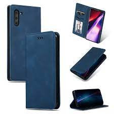 Ümbris kaanega "Business Style" Samsung A105 A10 (tumesinine)