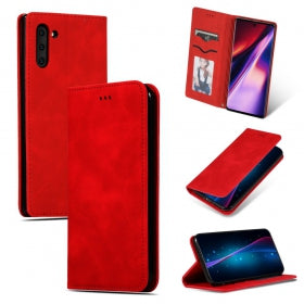 Ümbris kaanega Business Style Xiaomi Redmi 10C (punane)