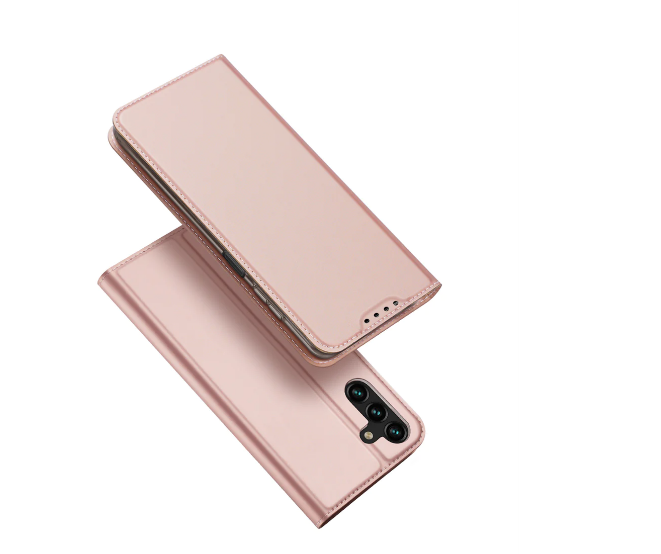 Ümbris kaanega Dux Ducis Skin Pro Samsung A14 4G / A14 5G (roosakuld) — SkyMobile e-pood