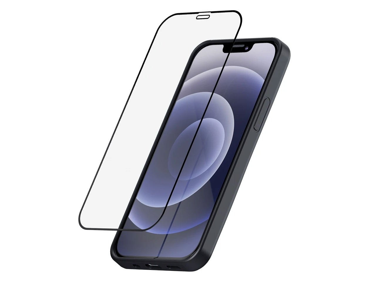 Kaitseklaas Full Glue iPhone 12 Pro Max must — SkyMobile e-pood