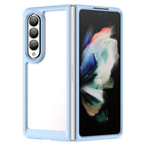 Space Case Samsung F936 Z Fold 3 5G (läbipaistev/helesinine)