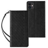 Ümbris kaanega Pouch Wallet iPhone 13 mini (must)