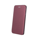 Ümbris kaanega Book Elegance Xiaomi Poco C40 (viinamari)