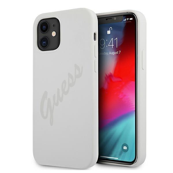 Ümbris Guess GUHCP12SLSVSCR Iphone 12 mini (valge)
