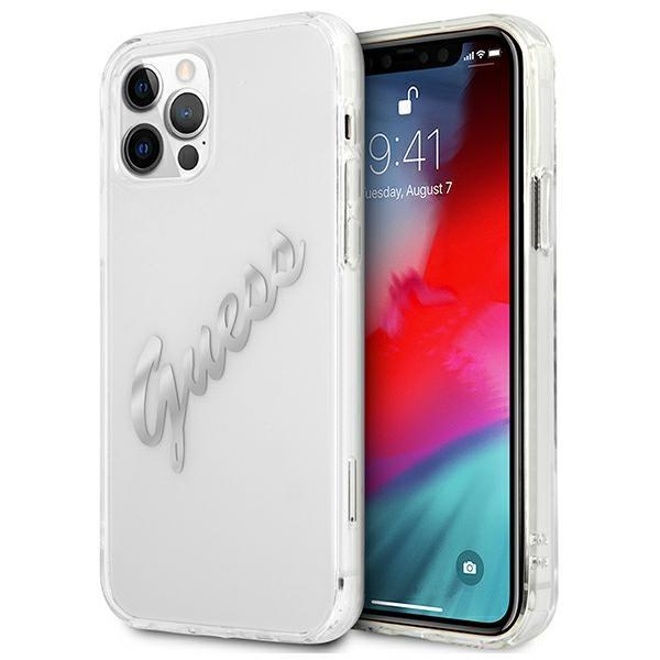 Ümbris Guess GUHCP12MKTRSVSI Iphone 12 / 12 Pro (läbipastev) — SkyMobile e-pood
