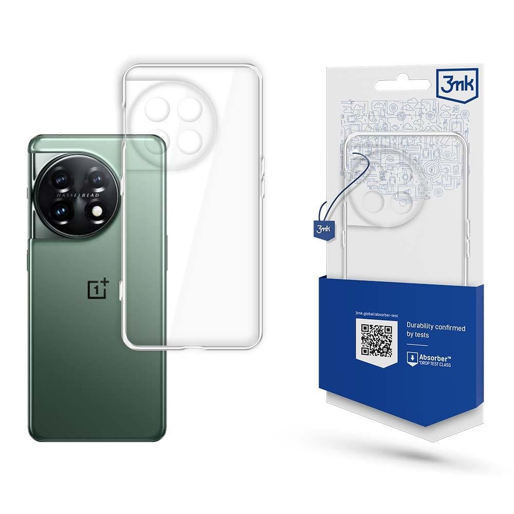 Silikoon 3MK Clear Case OnePlus 11 läbipaistev — SkyMobile e-pood
