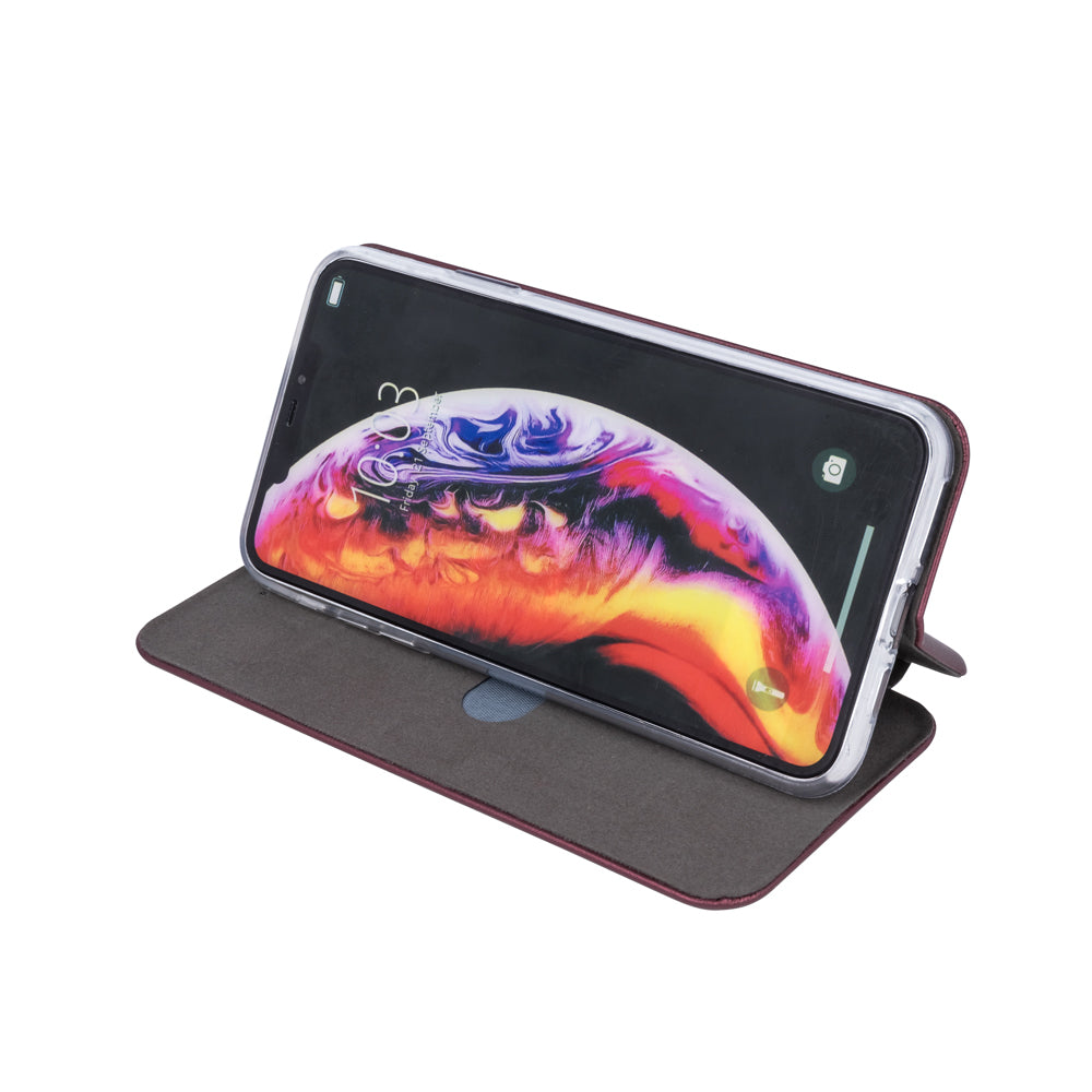 Ümbris kaanega Xiaomi Redmi Note 9 Pro / Note 9S / Note 9 Pro Max (viinamari) — SkyMobile e-pood