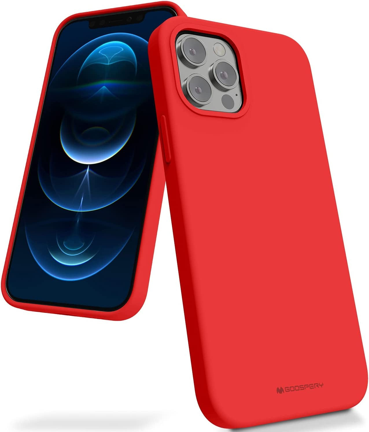 Silikoon "Mercury Silicone" iPhone 15 Pro Max (punane) — SkyMobile e-pood