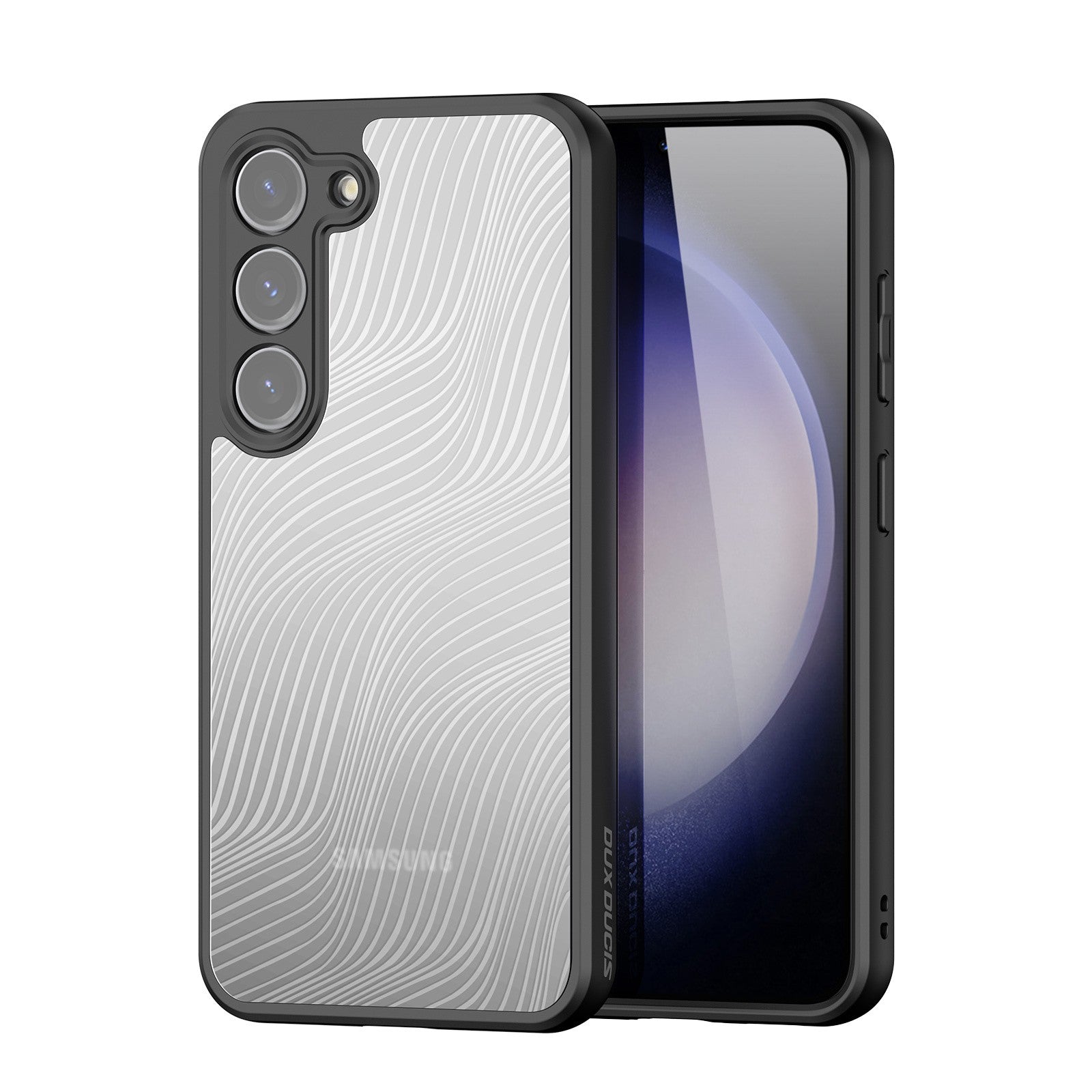 Ümbris Dux Ducis Aimo Samsung A145 A14 4G / A146 A14 5G (läbipaistev / must) — SkyMobile e-pood