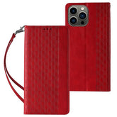 Ümbris kaanega Strap Case Samsung Galaxy S23 Plus (punane)