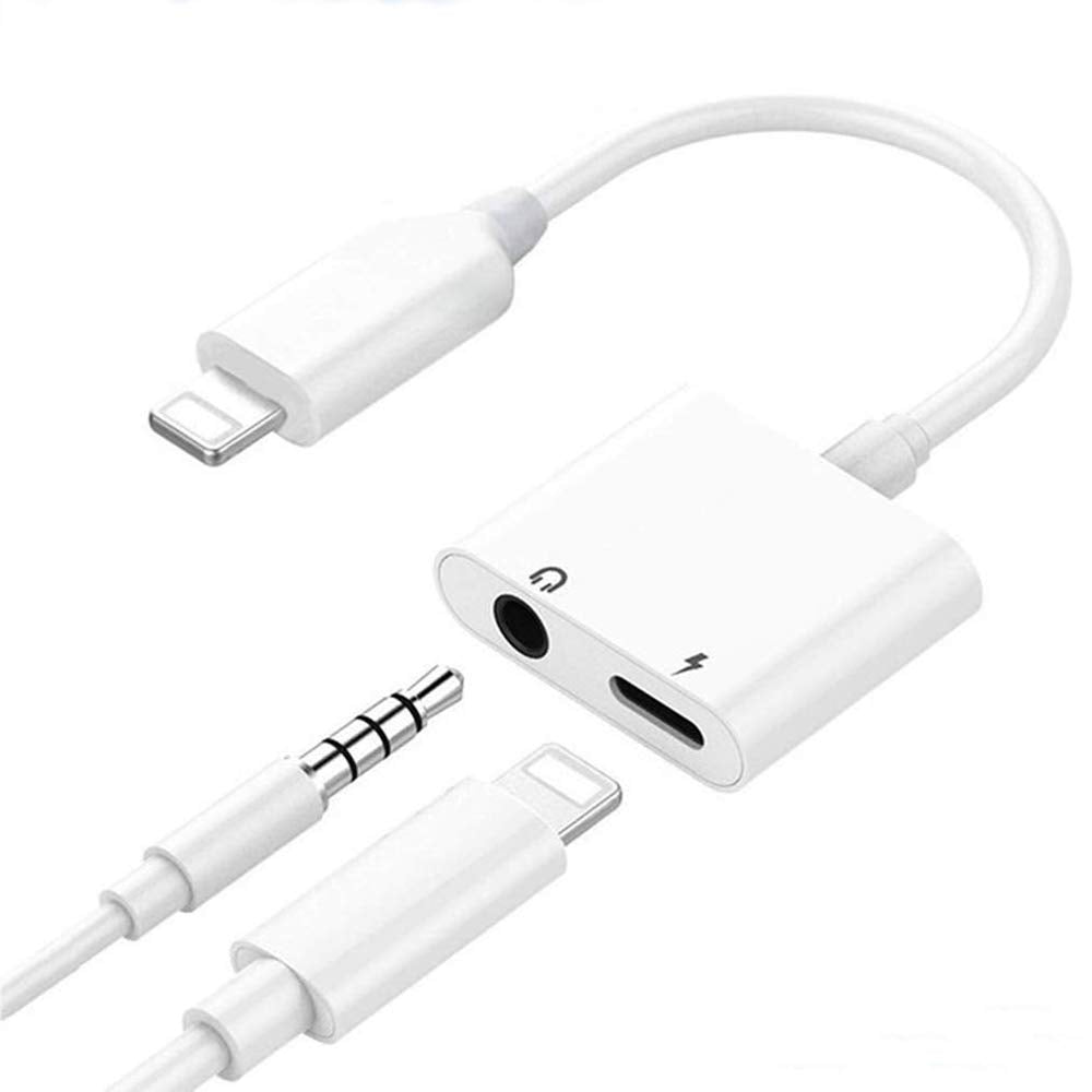 Adapter ADP13 Lightning to 3,5 mm (valge) — SkyMobile e-pood