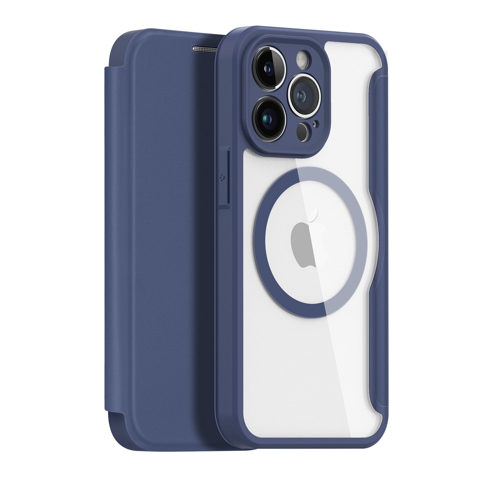 Ümbris kaanega Dux Ducis Skin X Pro Apple iPhone 15 Pro Max (sinine) — SkyMobile e-pood