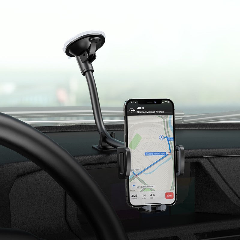Telefoni hoidik autosse Borofone BH54 (must) — SkyMobile e-pood