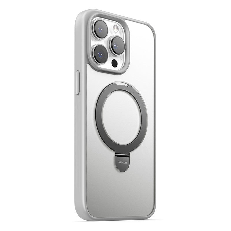 Joyroom JR-BP004 Magnetic Protective Phone Case With Holder Apple iPhone 15 Pro (hall) — SkyMobile