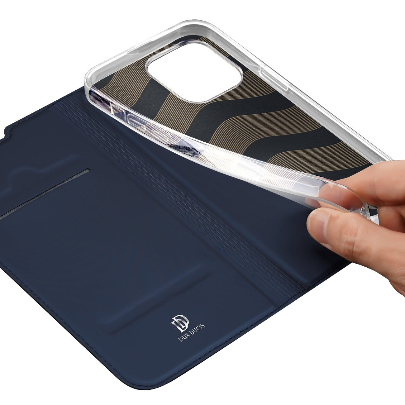 Ümbris kaanega Dux Ducis "Skin Pro" Sony Xperia 10 V (sinine) — SkyMobile e-pood