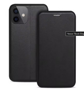 Ümbris kaanega Book Elegance Xiaomi Redmi 12 / Note 12R /Poco M6 Pro (must)