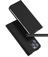 Ümbris kaanega Dux Ducis Skin Pro Samsung Galaxy S21 FE (must) — SkyMobile e-pood