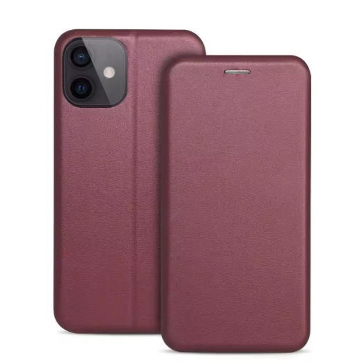 Ümbris kaanega Book Elegance Xiaomi Redmi A3 (viinamari) — SkyMobile e-pood