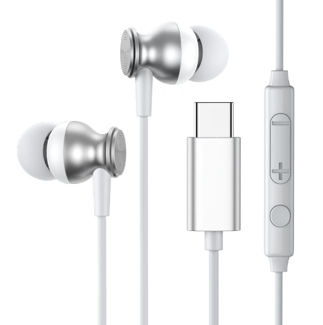 Kõrvaklapid Joyroom JR-EC04 Type-C (hõbe) — SkyMobile e-pood