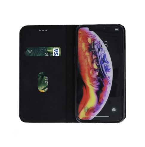 Ümbris kaanega Smart Senso Samsung A136 A13 5G / A047 A04s (must) — SkyMobile e-pood