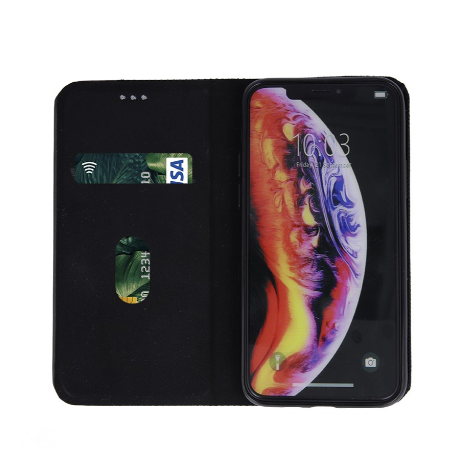 Ümbris kaanega Smart Senso Samsung A226 / Galaxy A22 5G (must) — SkyMobile e-pood