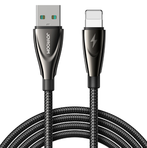 Juhe Joyroom SA31-AL3 USB to Lightning 3A (1.2m / must) — SkyMobile e-pood