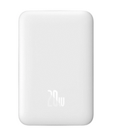 Akupank Baseus MagSafe 20W 10000mAh + Type-C 0.5m (valge)