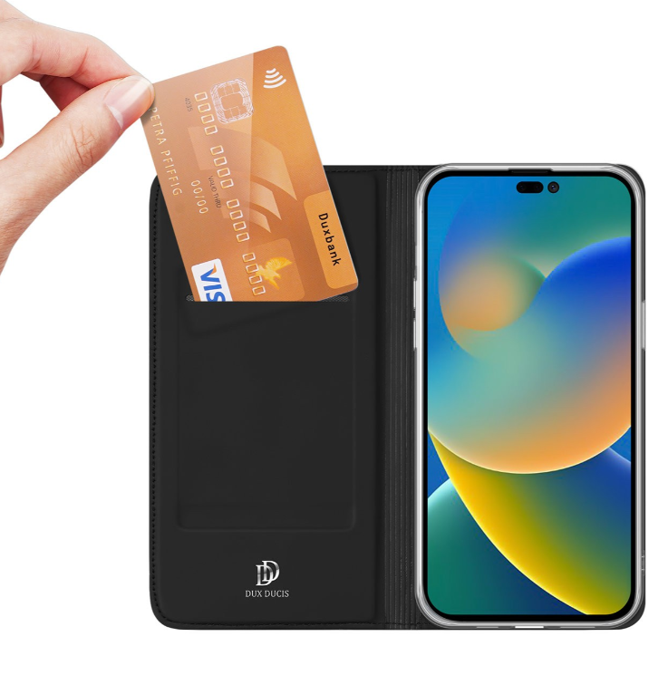 Ümbris kaanega Dux Ducis Skin Pro Xiaomi Redmi Note 12S (must) — SkyMobile e-pood