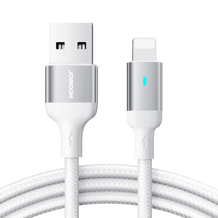 Juhe Joyroom S-UL012A10 USB to Lightning 2.4A, 1.2m (valge) — SkyMobile e-pood