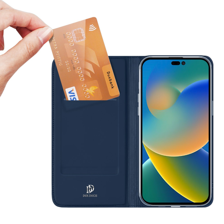 Ümbris kaanega Dux Ducis Skin Pro Xiaomi Poco X4 GT / Redmi Note 11T Pro (tumesinine) — SkyMobile e-pood