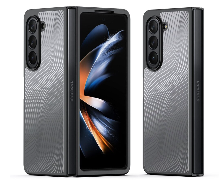 Ümbris Dux Ducis Aimo Samsung F956 Z Fold 6 (läbipaistev / must) — SkyMobile e-pood
