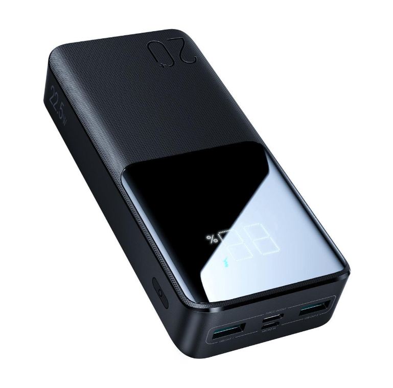 Akupank Joyroom JR-QP192 22.5W 20000mAh (must) — SkyMobile e-pood