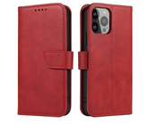 Ümbris kaanega Wallet Case iPhone 15 Plus (punane)