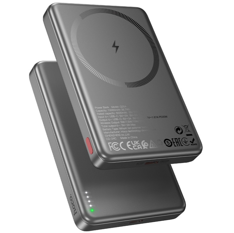 Akupank Hoco Q26A PD20W Magnetic 10000mAh (must) — SkyMobile e-pood