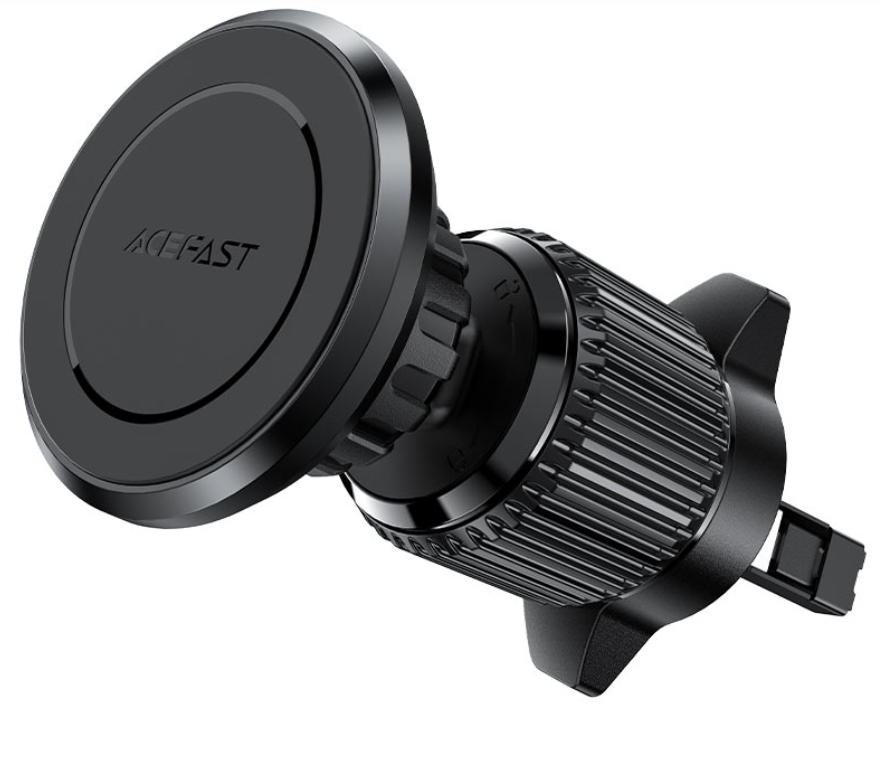 Telefoni hoidik autosse Acefast D6, Ventilatsiooni (must) — SkyMobile e-pood