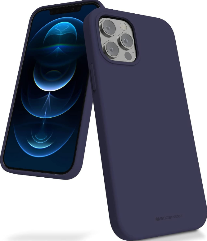 Silikoon "Mercury Silicone" iPhone 16 Pro Max (tumesinine) — SkyMobile e-pood
