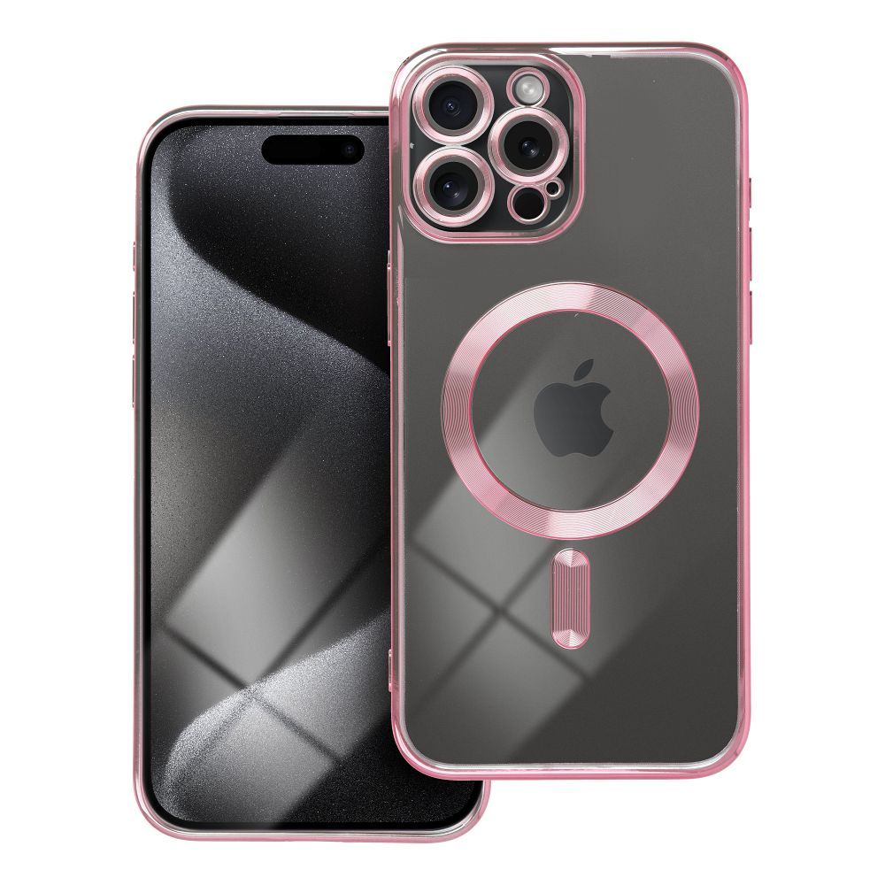 Ümbris Electro Mag Cover iPhone 14 Pro Max (roosakuldne) — SkyMobile e-pood