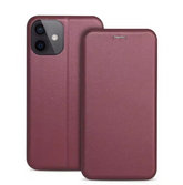 Ümbris kaanega Book Elegance Xiaomi Redmi 13 4G / Redmi 13 5G / Poco M6 4G (viinamari)