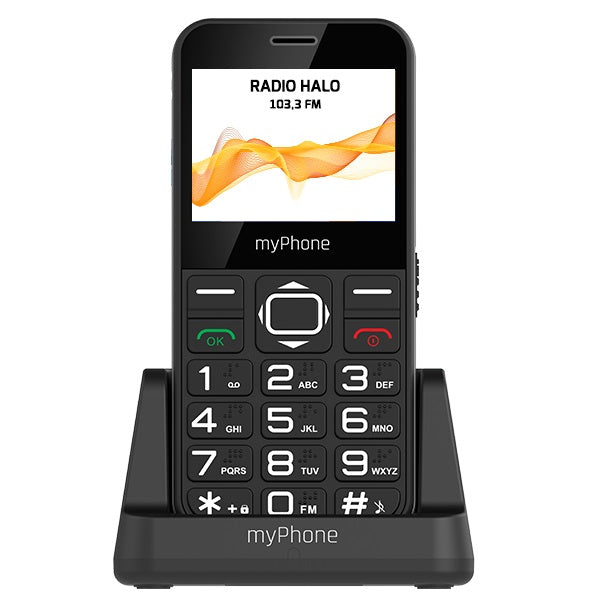 Telefon myPhone Halo 3 LTE (must) — SkyMobile e-pood