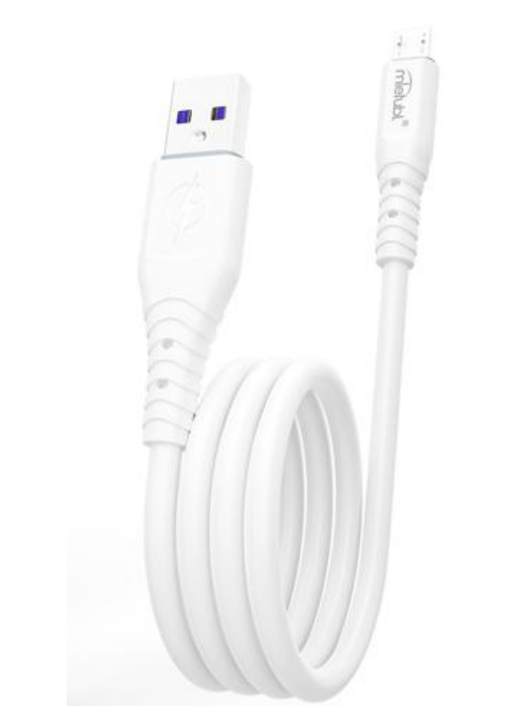 USB juhe Mletuble MTB-DCUMF01 Micro USB (1m/ valge) — SkyMobile e-pood