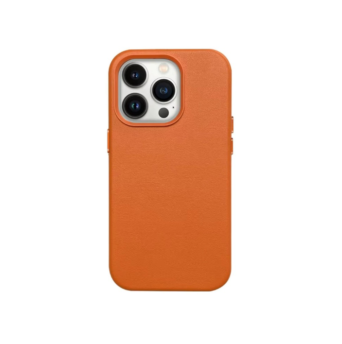 Ümbris Mag Leather Apple iPhone 12/ 12 Pro (orange) — SkyMobile e-pood