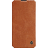 Ümbris Nillkin Qin Pro Leather iPhone 14 Pro Max (pruun) — SkyMobile e-pood