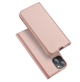 Ümbris kaanega Dux Ducis "Skin Pro" iPhone 13 Mini (roosa-kuld)
